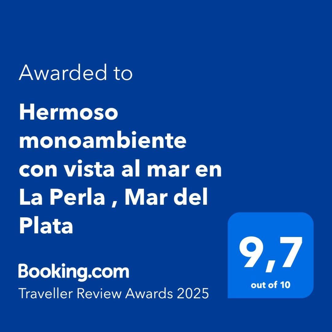 Hermoso Monoambiente Con Vista Al Mar En La Perla , Mar Del Plata Extérieur photo